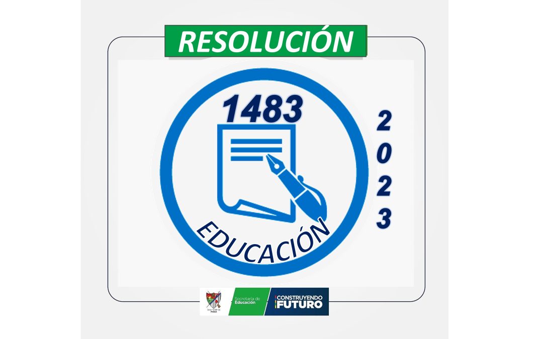 Resolución No. 1483 de 2023 por la cual se cancela la licencia de funcionamiento del establecimiento educativo Jaime Leonel Pérez Eslava del municipio de Saravena