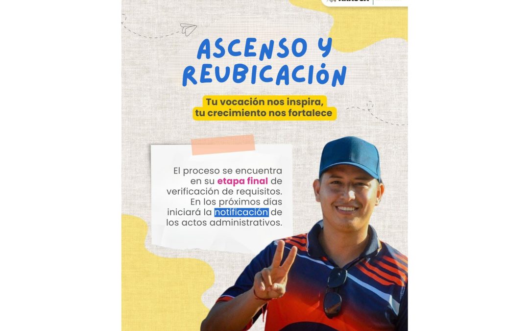 Avanza proceso para ascensos y reubicaciones salariales de docentes