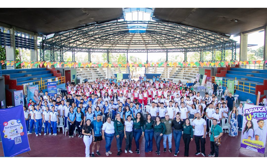 Más de 2.000 estudiantes participaron en Arauca U-Fest, la apuesta del Gobierno Departamental para acercar la educación superior a la juventud araucana