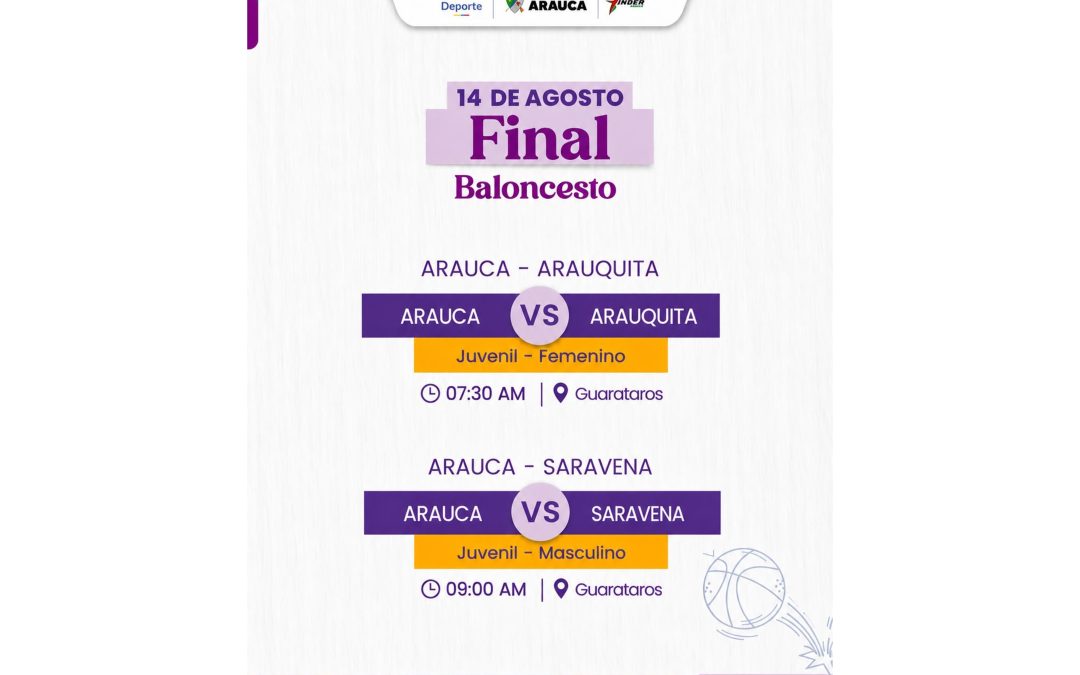 El talento juvenil define a sus campeones en Arauca en los Juegos Intercolegiados